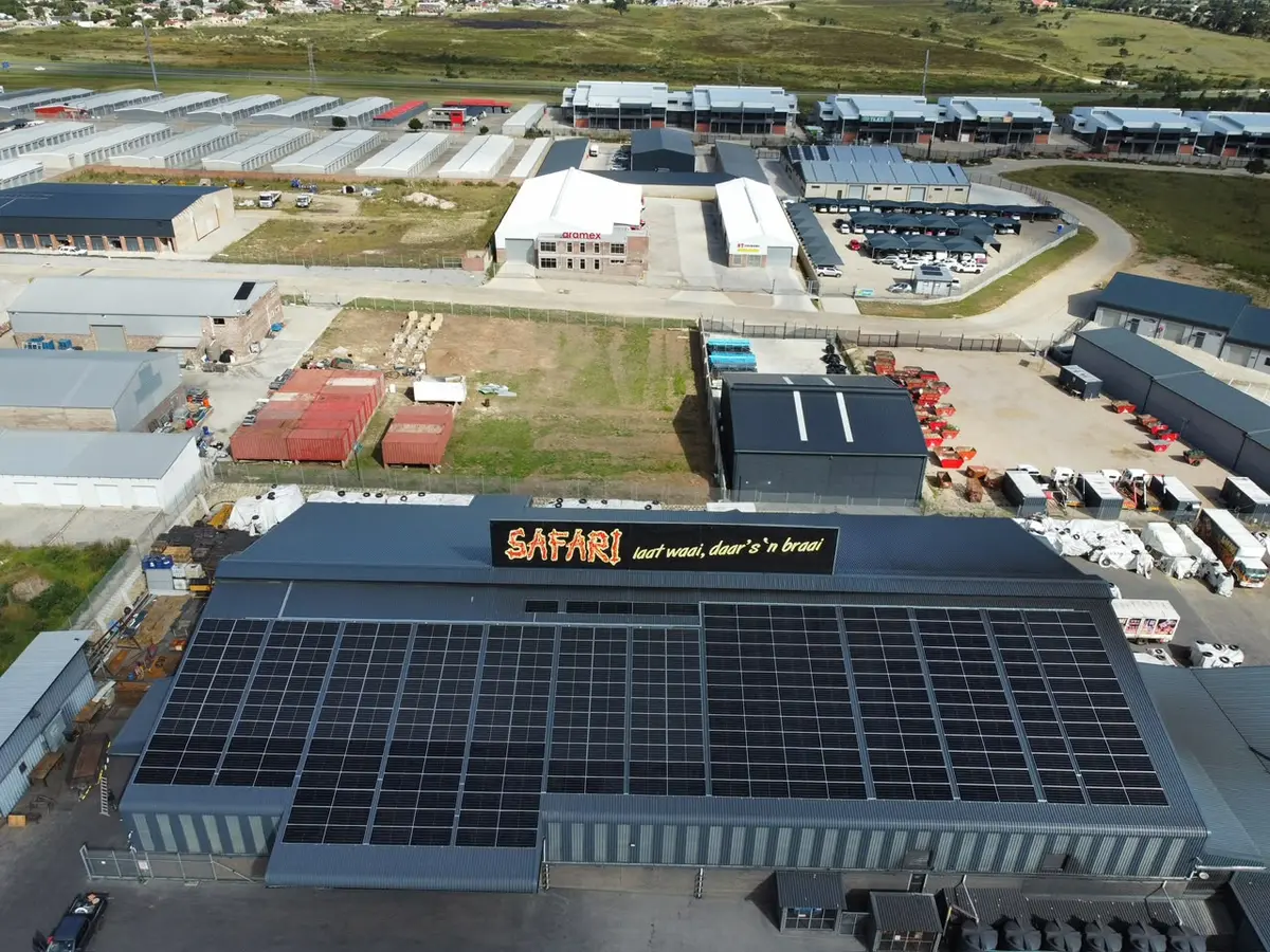 P&P Solar Commercial Rooftop PV Project P&P Solar commercial rooftop photovoltaic installation