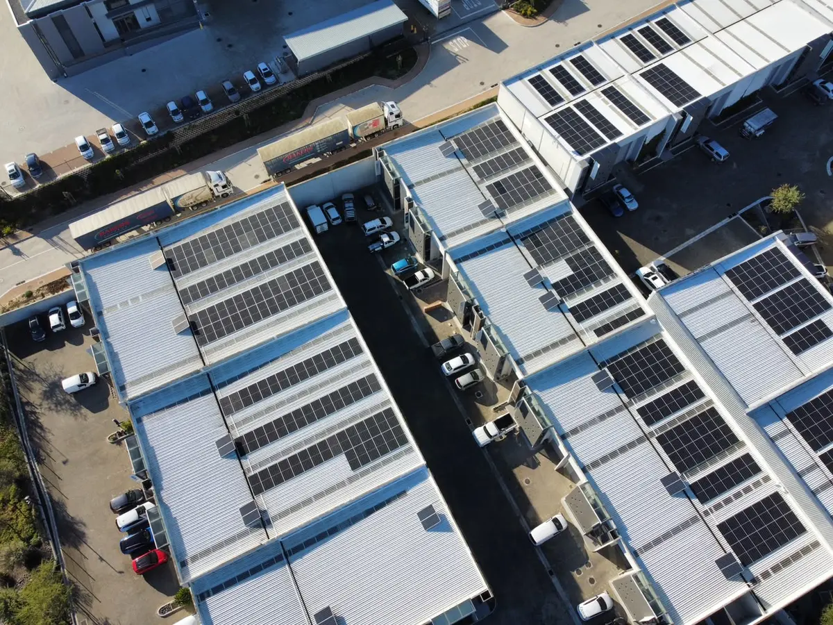 Multi-Building Commercial Solar Project | P&P Solar P&P Solar multi-building commercial solar installation